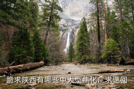 陜西有什么大的煉焦場，陜西省有大洗煤場嗎要待遇好的