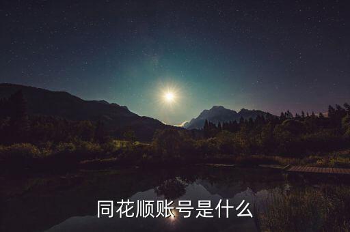 同花順主板賬戶是什么，同花順模擬炒股的交易賬號(hào)是什么
