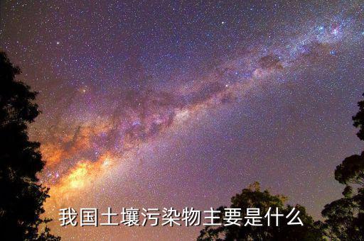 花土壤污染物的主要是什么，我國土壤污染物主要是什么