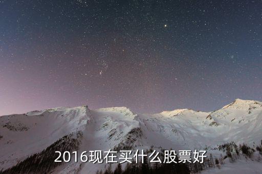 2016買什么概念股好，2016年底買什么股票好