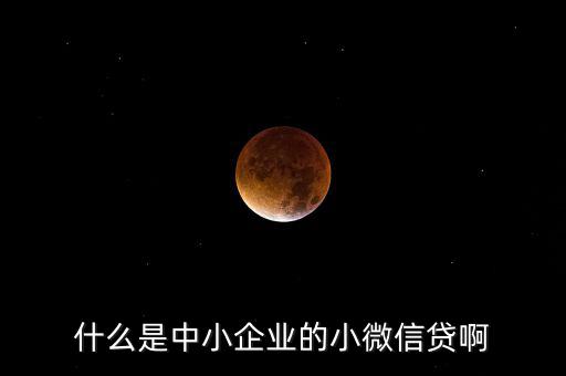 小微借貸是什么，小薇在貸款中是什么意思