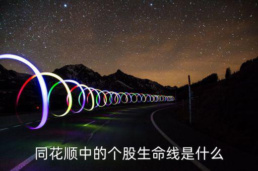 股票生命線是什么，股市里的生命線是什么意思