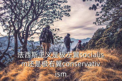 極右翼是什么意思，法西斯主義是極左翼socialism還是極右翼conservativism