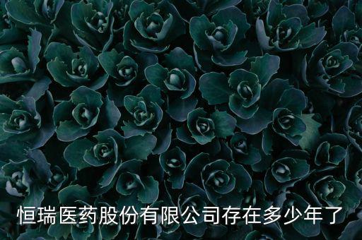 恒瑞19k什么時(shí)候上市，恒瑞醫(yī)藥股票上市了么