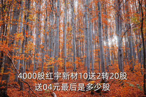 紅宇新材為什么從40塊到12塊，雙塔股票為什么由40元跌到12元