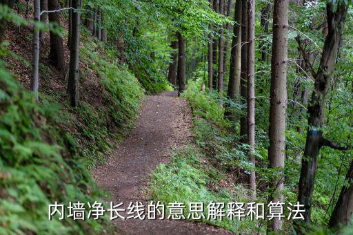 在建筑中什么是凈長，什么是墻與墻間的圖示凈長尺寸怎么理解