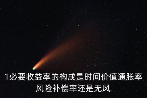 普通股的必要收益率是由什么組成，計(jì)算股票價(jià)格中的必要收益率是什么東西
