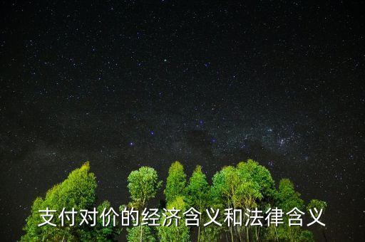 交易對(duì)價(jià)什么意思，車(chē)輛買(mǎi)賣(mài)已經(jīng)支付對(duì)價(jià)什么意思