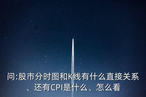 問:股市分時(shí)圖和K線有什么直接關(guān)系、還有CPI是什么、怎么看