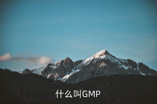 什么是gmp達(dá)標(biāo)企業(yè)，什么是GMP