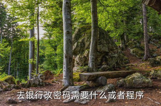 銀行卡改密碼需要什么，改銀行卡密碼要有哪些條件