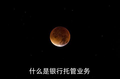 什么是托管清算，什么是清算