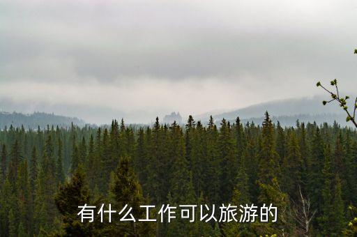 可以旅游的是什么職業(yè)，有什么工作可以旅游的