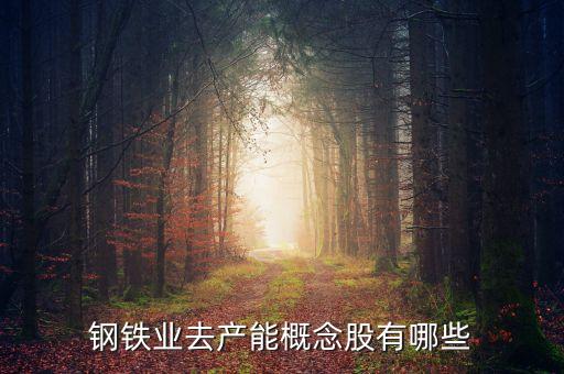 去產(chǎn)能化利好什么板塊，鋼鐵業(yè)去產(chǎn)能概念股有哪些