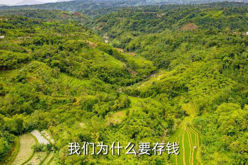 存錢有什么理由，我們?yōu)槭裁匆驽X