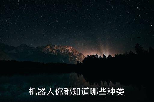 機(jī)器人都有什么，機(jī)器人都有哪些