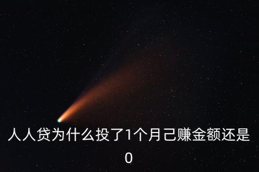 人人貸為什么不顯示收益，人人貸p2p怎么去看不到收益多少
