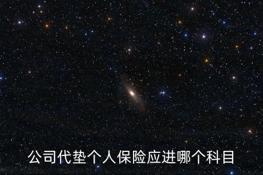 集團(tuán)內(nèi)部關(guān)聯(lián)公司的代墊款項(xiàng)做什么科目，公司代墊個(gè)人保險(xiǎn)應(yīng)進(jìn)哪個(gè)科目