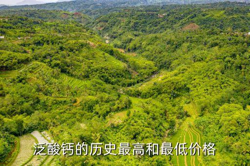 泛酸鈣為什么漲價，D泛酸鈣多少價格每公斤