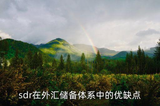 sdr工藝有什么特點，sdr在外匯儲備體系中的優(yōu)缺點
