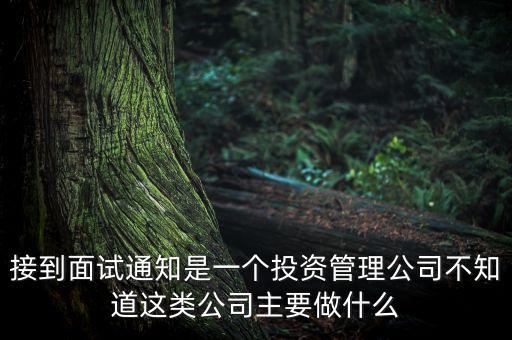 安恒投資管理是做什么投資的，安禾投資的財富管理做的怎么樣