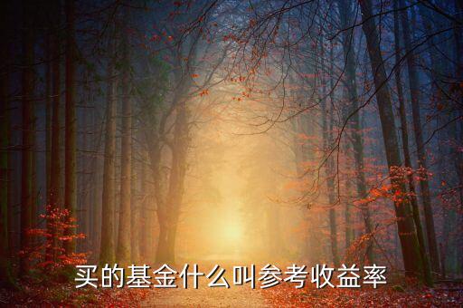 定增基金參考收益是什么意思，基金里面的參考收益率是什么