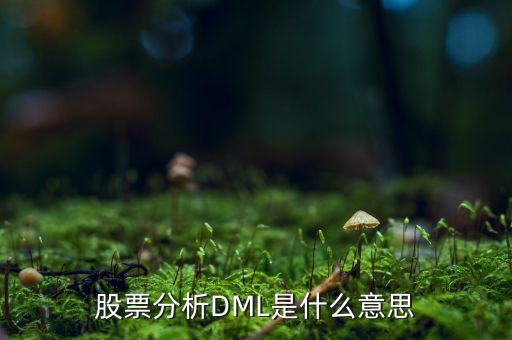 dml指標(biāo)什么意思，怎樣看懂股票dml線