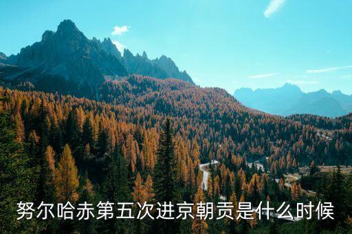 黃金1601是什么意思，努爾哈赤第五次進京朝貢是什么時候