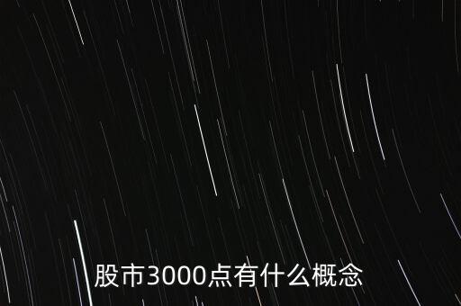 大盤3000點是什么意思，大盤帶量中陽突破3000點是什么意思