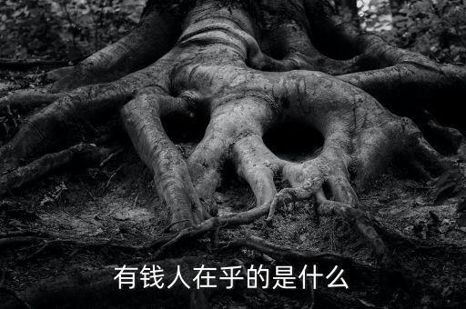 有錢人關(guān)注什么，30歲到50歲的有錢人一般關(guān)注哪類APP呀