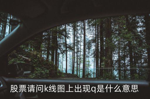 股票q什么意思，股票請問k線圖上出現(xiàn)q是什么意思