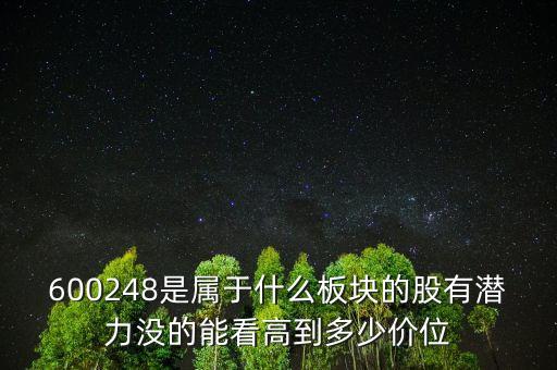 佳電股份是什么板塊，600248是屬于什么板塊的股有潛力沒(méi)的能看高到多少價(jià)位