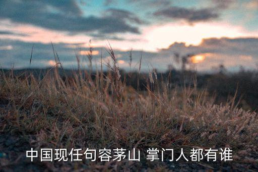 中國(guó)現(xiàn)任句容茅山 掌門(mén)人都有誰(shuí)