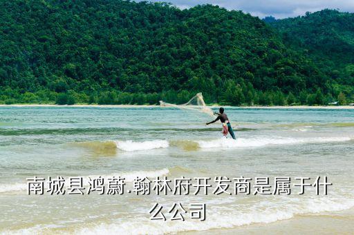  南城縣鴻蔚.翰林府開(kāi)發(fā)商是屬于什么公司