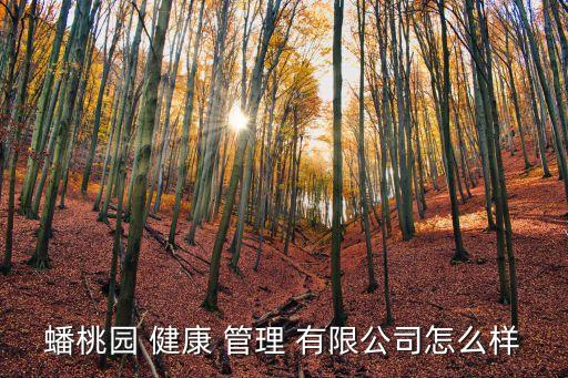 關(guān)于健康管理有限公司,深圳國(guó)康健康管理服務(wù)有限公司
