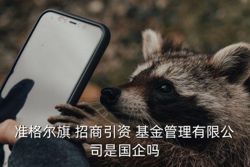 準(zhǔn)格爾旗 招商引資 基金管理有限公司是國企嗎