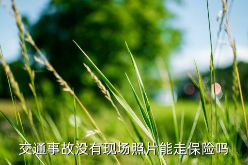 交通事故沒有現(xiàn)場照片能走保險(xiǎn)嗎