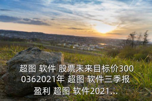  超圖 軟件 股票未來目標(biāo)價(jià)3000362021年 超圖 軟件三季報(bào)盈利 超圖 軟件2021...