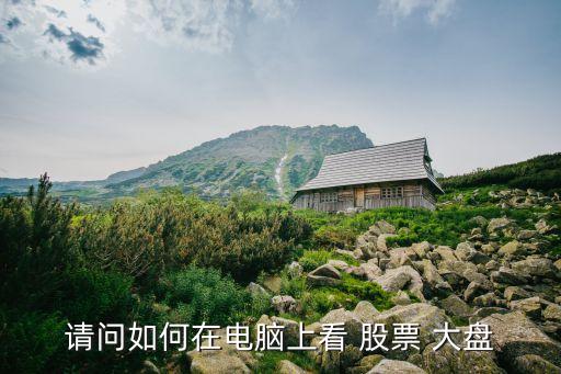 請(qǐng)問(wèn)如何在電腦上看 股票 大盤(pán)