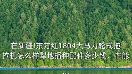在新疆!東方紅1804大馬力輪式拖拉機(jī)怎么樣犁地播種配件多少錢、性能...