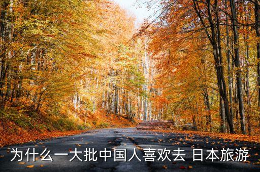 中國人為什么要去日本