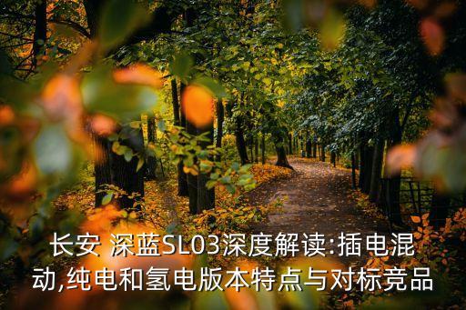 長安 深藍(lán)SL03深度解讀:插電混動,純電和氫電版本特點(diǎn)與對標(biāo)競品