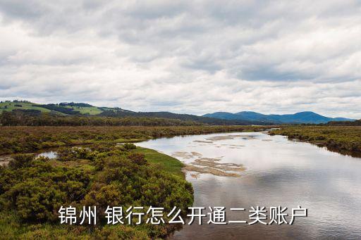  錦州 銀行怎么開(kāi)通二類(lèi)賬戶(hù)