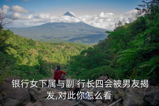  銀行女下屬與副 行長四會(huì)被男友揭發(fā),對(duì)此你怎么看
