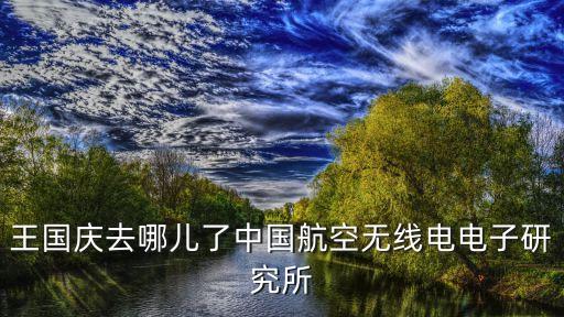 王國(guó)慶去哪兒了中國(guó)航空無線電電子研究所