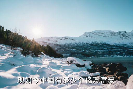 現(xiàn)如今中國(guó)有多少個(gè)億萬富豪