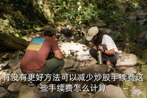 有沒有更好方法可以減少炒股手續(xù)費(fèi)這些手續(xù)費(fèi)怎么計算