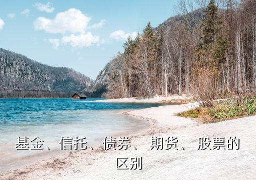 基金、信托、債券、 期貨、 股票的區(qū)別