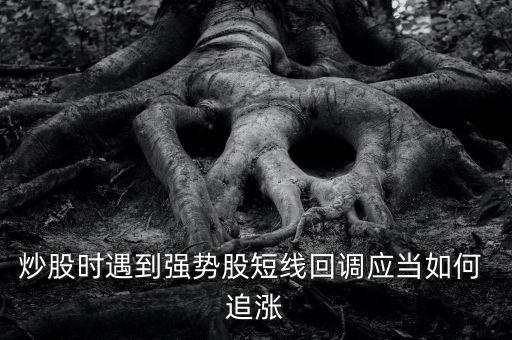 炒股時(shí)遇到強(qiáng)勢股短線回調(diào)應(yīng)當(dāng)如何 追漲