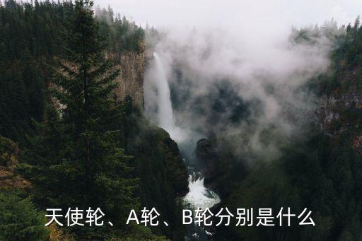 天使輪、A輪、B輪分別是什么